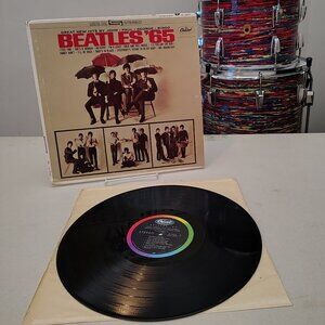 Vintage Beatles ‘65 ST 2228 Rainbow Label Capitol Stereo Vinyl LP Record